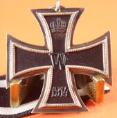Eisernes Kreuz 2.Klasse 1914 am Band (S.W)