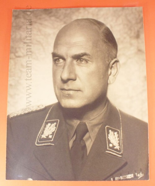 Großes Portrait Foto vom Reichsminister für Bewaffnung und Munition Fritz Todt - SELTEN