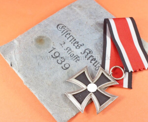 Eisernes Kreuz 2.Klasse 1939 (65) mit Verleihungstüte - TOP CONDITION
