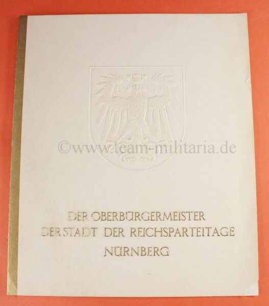 Originalunterschrift Friedrich Wilhelm "Willy" Liebel Oberbürgermeister Nürnberg. - SELTEN