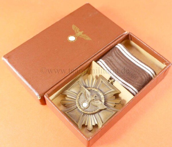 schwere Dienstauszeichnung der NSDAP in Bronze im Etui - MINT CONDITION