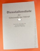 Buch - Dienstaltersliste der Schutzstaffel der NSDAP (SS)...