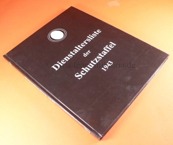 Buch - Dienstaltersliste der Schutzstaffel (SS) 1943
