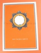 Postkarte - Deutsches Kreuz in Gold - Propagandakarte
