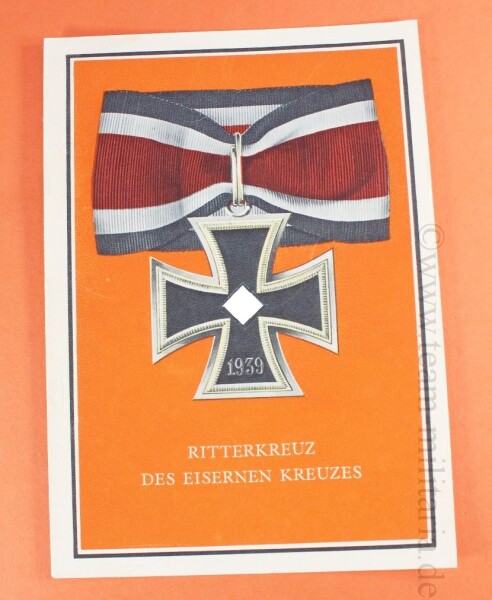 Postkarten - Ritterkreuz des Eisernen Kreuzes - Propagandakarte