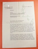 pers&ouml;nlicher Brief des Reichsleiter und...