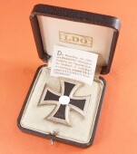 Eisernes Kreuz 1.Klasse 1939 (L/56) im LDO Etui mit...