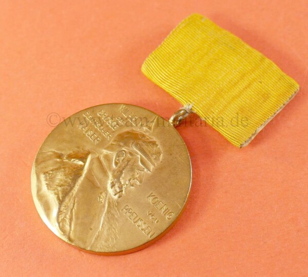 Zentenarmedaille - Medaille Preußen Gedenkmedaille 1897 an Einzelspange