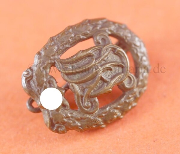 Miniatur DRL - Reichssportabzeichen DRL in Bronze an Anstecknadel