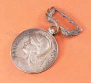 Medaille Coloniale Republique Francaise  Coloniale - Silber
