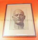 grosses Wandbild Portrait B&uuml;ste Wilhelm Keitel...