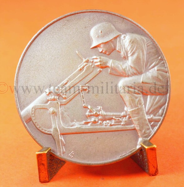 Medaille Siegermedaille Silber Preisrichten 1932 Inf. Regt. (M.G.) Kompanie