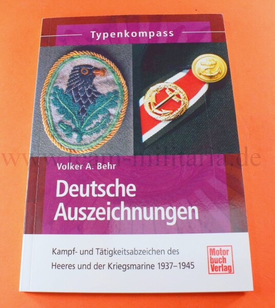 Typenkompass Kampf- und Tätigkeitsabzeichen des Heeres und der Kriegsmarine1937-1945