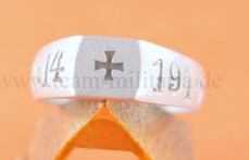 1.Weltkrieg patriotischer Fingeracring Ring 1914-1916