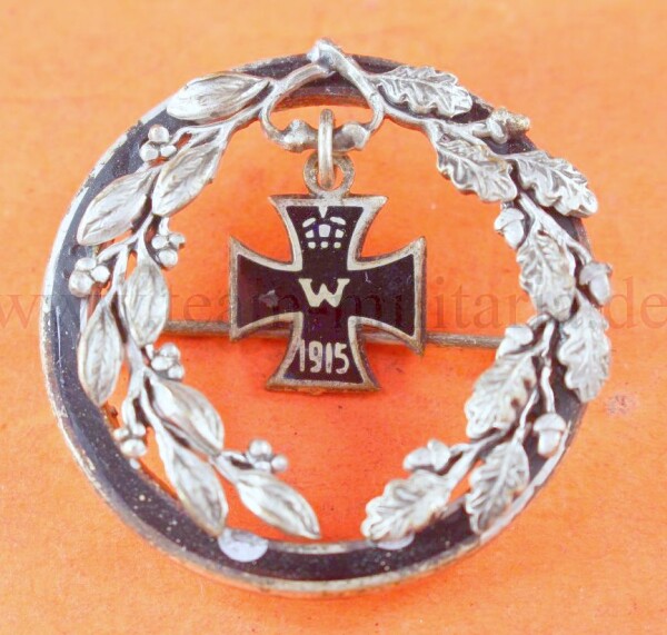 patriotische Brosche Eisernes Kreuz 1914 