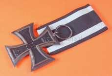 Eisernes Kreuz 2.Klasse 1914 am Band (IW) - SELTEN