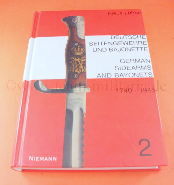 Fachbuch Lübbe Deutsche Seitengewehre Bajonette 1740-1945 Blankwaffen