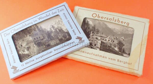 2 x Fotoserie "Der Obersalzberg" mit Innenaufnahmen Berghof und mehr