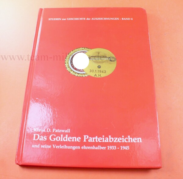 Fachbuch - Das goldene Parteiabzeichen von Patzwall