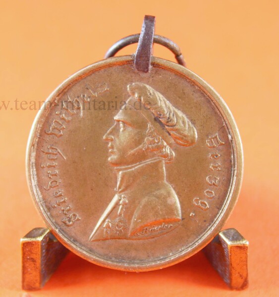 Braunschweiger Waterloo-Medaille Andr Schuette IAE. Bat