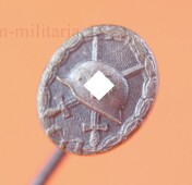 Miniatur Verwundetenabzeichen in Silber