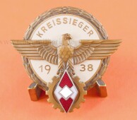 Ehrenzeichen Kreissieger im Reichsberufswettkampf 1938 -...