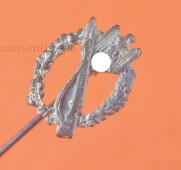 Miniatur zum Infanteriesturmabzeichen in Silber