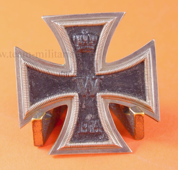 Eisernes Kreuz 1.Klasse 1914 an Schraubscheibe (L/54) - SELTEN