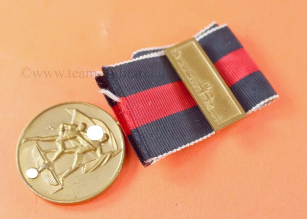 Medaille 1.Oktober Sudetenland mit Prager Burg - MINT CONDITION