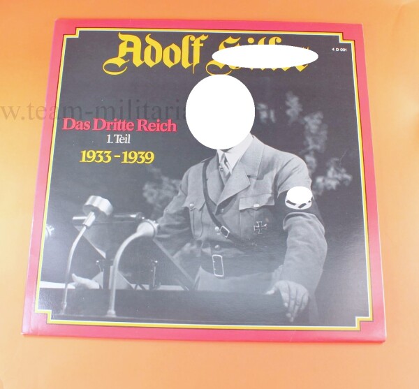 Schallplatte Adolf Hitler - Das dritte Reich 1.Teil 1939-1945 (LP)