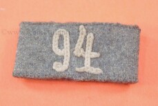 Schulterklappen&uuml;berschub 94 Infanterie Regiment Nr....