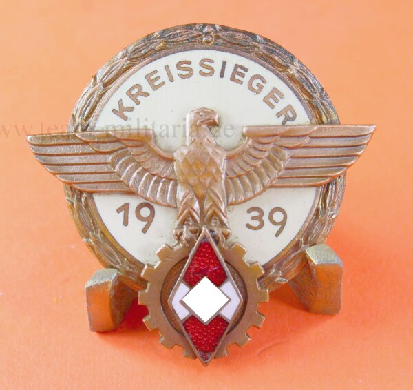 Ehrenzeichen Kreissieger im Reichsberufswettkampf 1939 (Aurich)