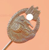 Miniatur Panzerkampfabzeichen in Bronze