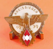 Ehrenzeichen Kreissieger im Reichsberufswettkampf 1939...