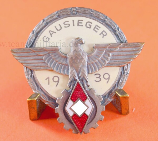 Ehrenzeichen Gausieger im Reichsberufswettkampf 1939 - MINT CONDITION