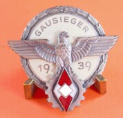Ehrenzeichen Gausieger im Reichsberufswettkampf 1939 -...