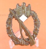 Infanteriesturmabzeichen in Bronze (S&amp;H) Buntmetall...