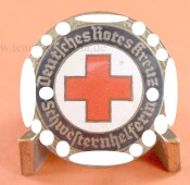 Brosche Schwesternhelferin DRK Deutsches Rotes Kreuz