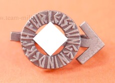 Miniatur HJ Leistungsabzeichen Leistungsrune in Silber