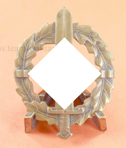 SA-Sportabzeichen in Bronze Typ 3 (Petz & Lorenz) - SELTEN