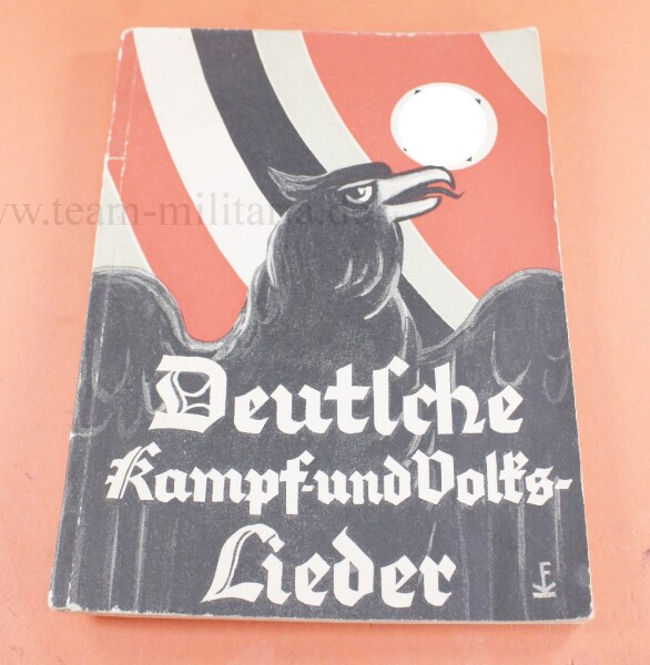 Liederbuch - Deutsche Kampf- und Volkslieder über 100 der beliebtesten Kampf, Marsch und Volkslieder