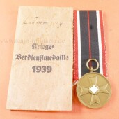 Medaille zum Kriegsverdienstkreuz in Verleihungst&uuml;te...