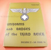 Fachbuch - Uniforms and badges of the third Reich Volume...