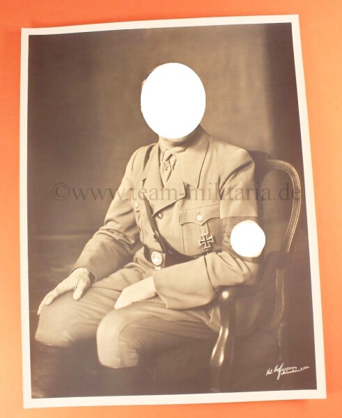 Übergrößes Foto / Führer Adolf Hitler Hoffmann (18 x 24 cm)
