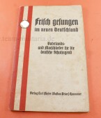 Liederbuch der HJ - Frisch gesungen Vaterlands und...