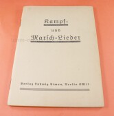 fr&uuml;hes Liederbuch - Kampf- und Marsch-Lieder 1933