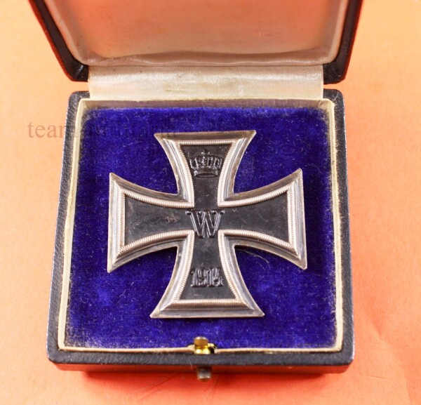Eisernes Kreuz 1.Klasse 1914 (Friedländer) im Etui
