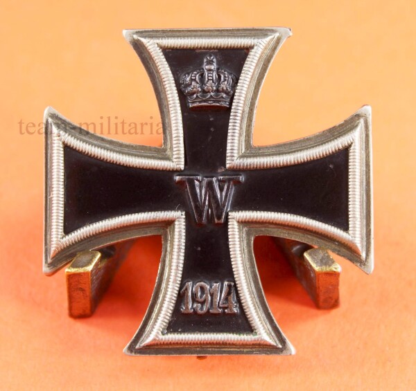 Eisernes Kreuz 1.Klasse 1914 (Meybauer Wappenpunze) -SEHR SELTEN