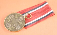 Rote Kreuz Medaille 3.Klasse 1898 in Bronze am Band