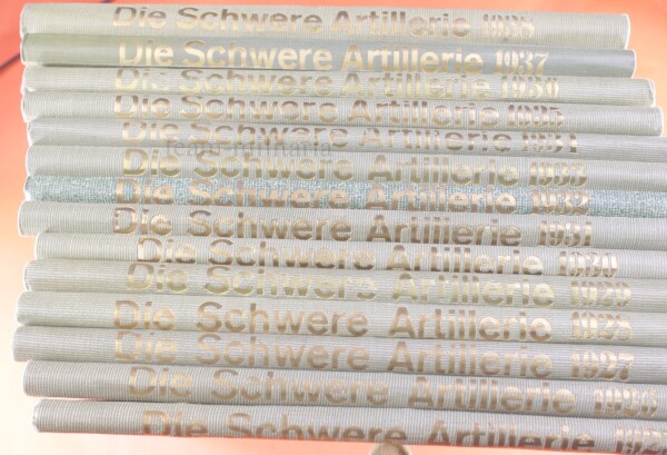 Sammlung 14 x Die schwere Artillerie 1925-1938 komplett - Selten